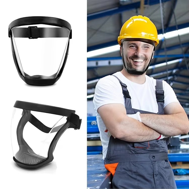 Anti Pollution Mask - Przezroczysta, wielokrotnego użytku osłona na całą