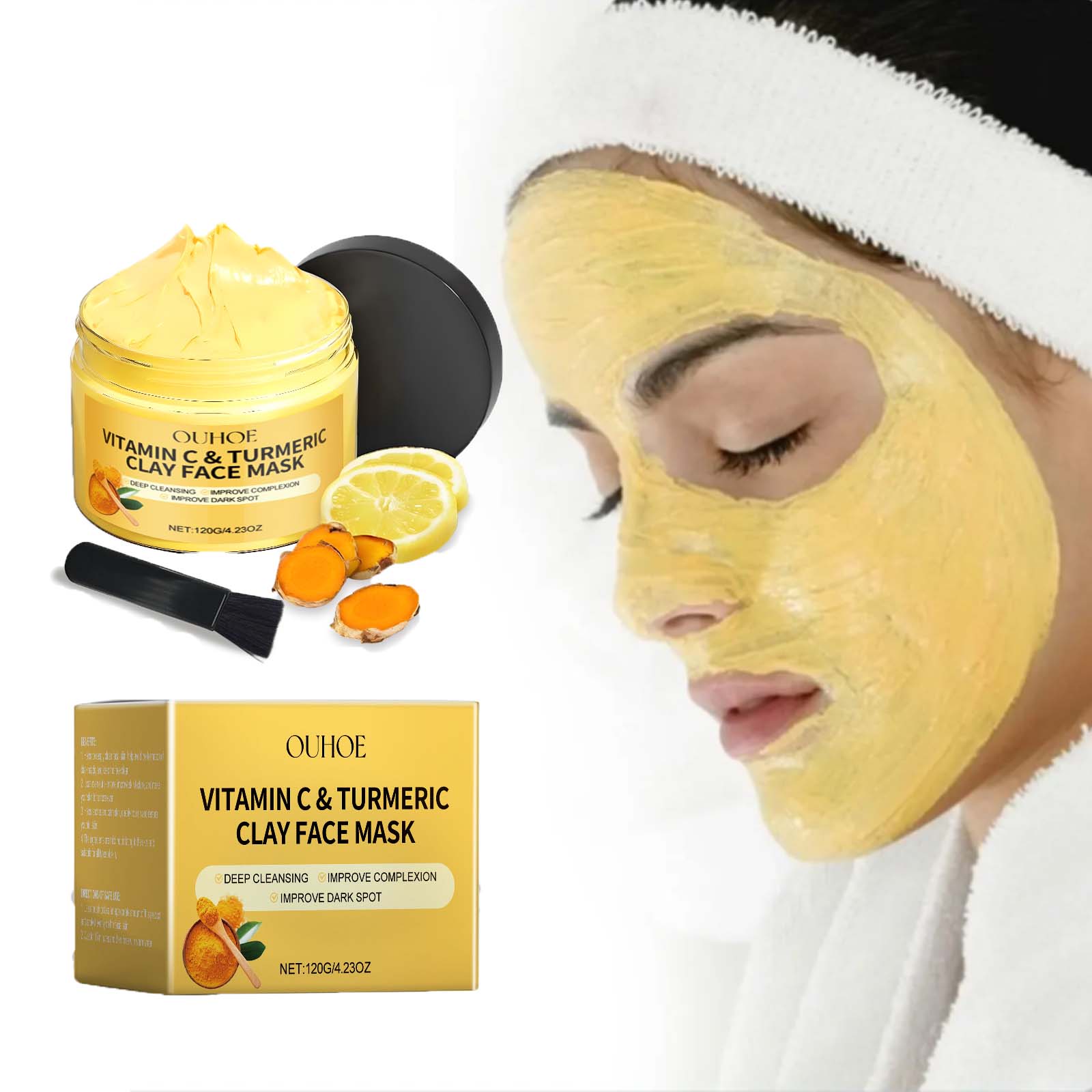 Witamina C Kurkuma Maska błotn – Dust Mask Construction recenzja i cena