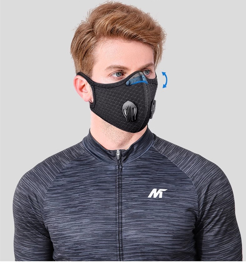 Maska rowerowa sportowa, wielo – Dust Mask Construction recenzja i cena