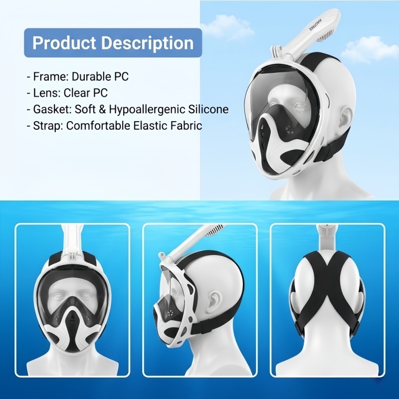 Maska do snorkelingu XIAOTREE  – Anti Pollution Mask recenzja i cena