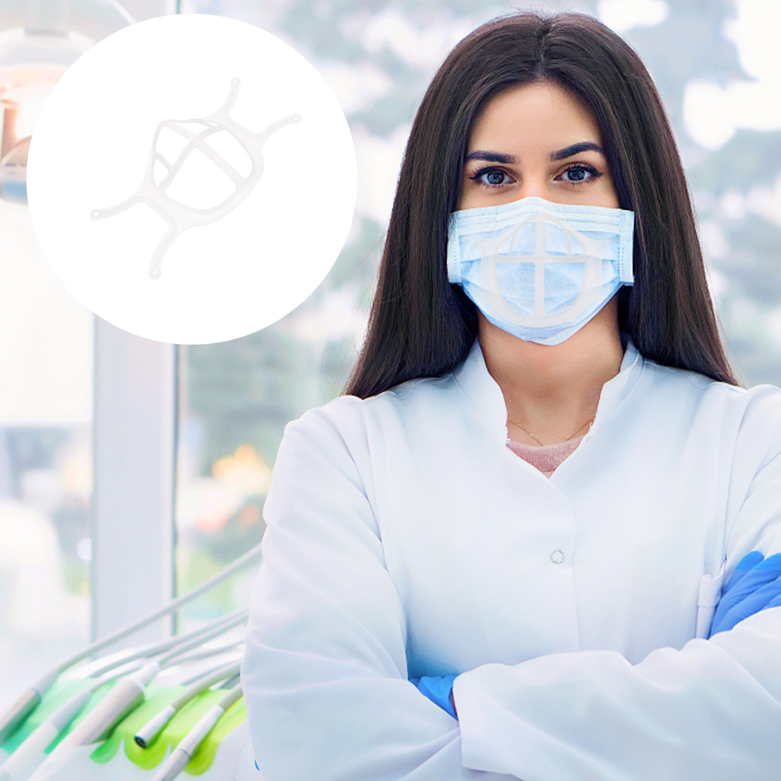 5 szt. Silikonowy wspornik wew – Silicone Mask Bracket recenzja i cena